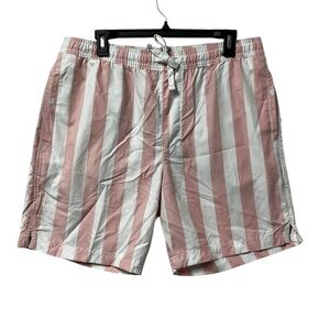 NWT Free Planet Pink Drawstring Casual Shorts Men’s XL Cotton Blend Pockets